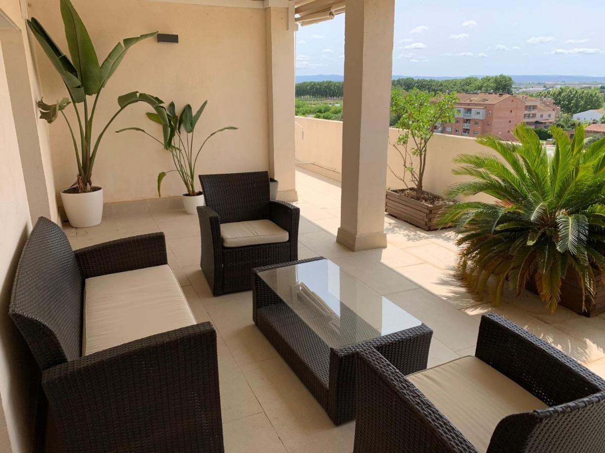 La Pau Apartaments Mollerussa Esterno foto